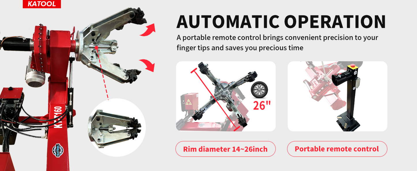 KATOOL KT-T160 Truck Tire Changer