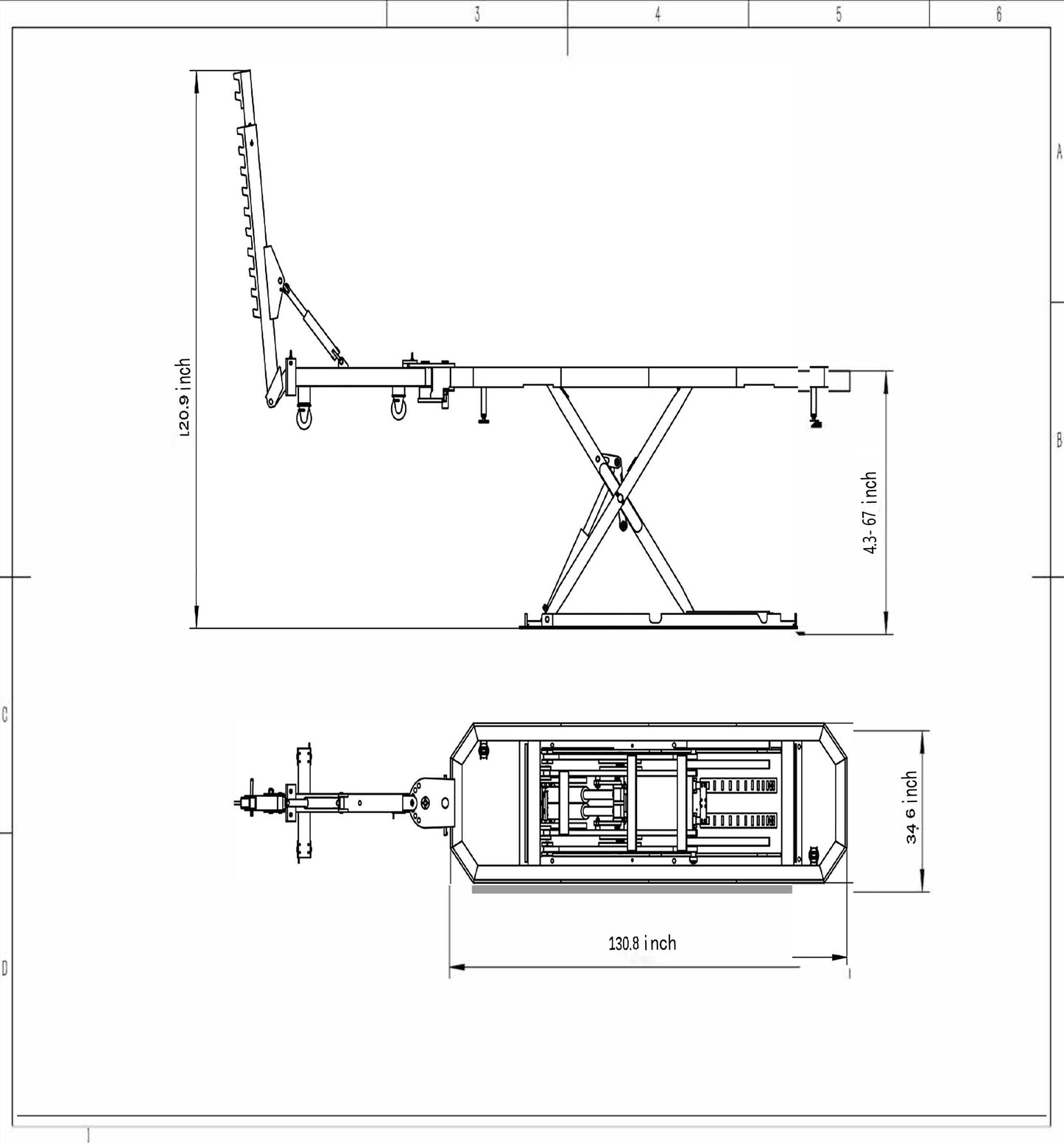 KATOOL Auto Body Frame Machine for Collision Repair diagram