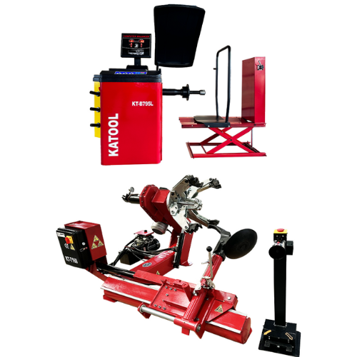 KATOOL KT-T160 & KT-B795L Tire Changer & Wheel Balancer Combo