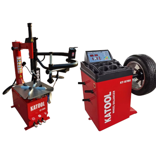 KATOOL KT-T835 & KT-B700 Tire Changer & Wheel Balancer Combo