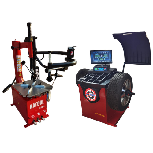 KATOOL KT-T835 & KT-B750 Tire Changer & Wheel Balancer Combo