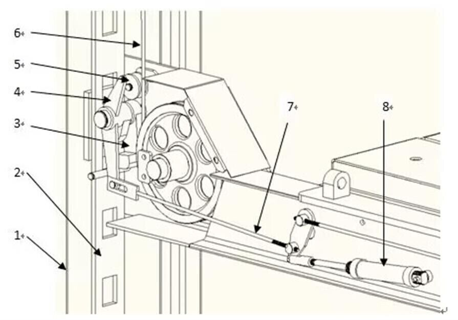 diagram of the KT-4H150 mechanical system