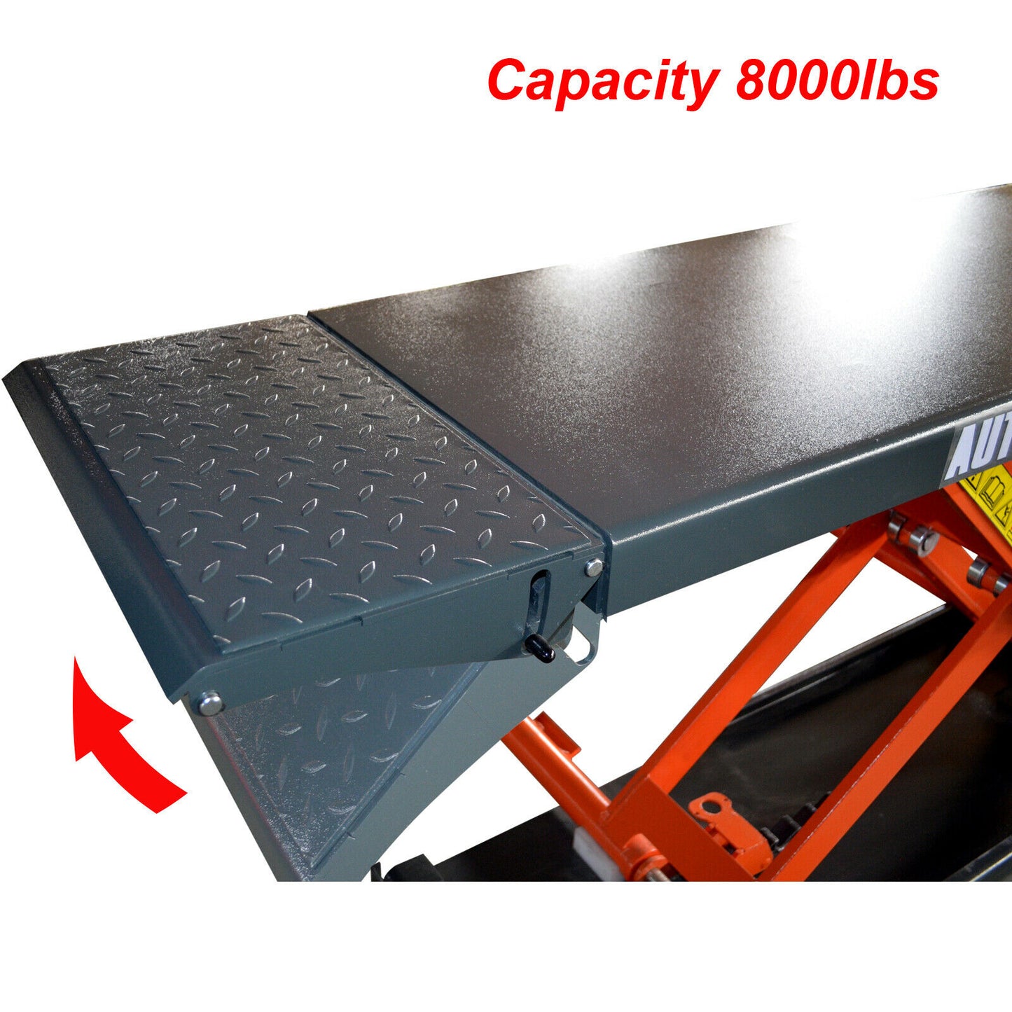 KT-X80 8,000lb Katool Scissor Lift Ramp