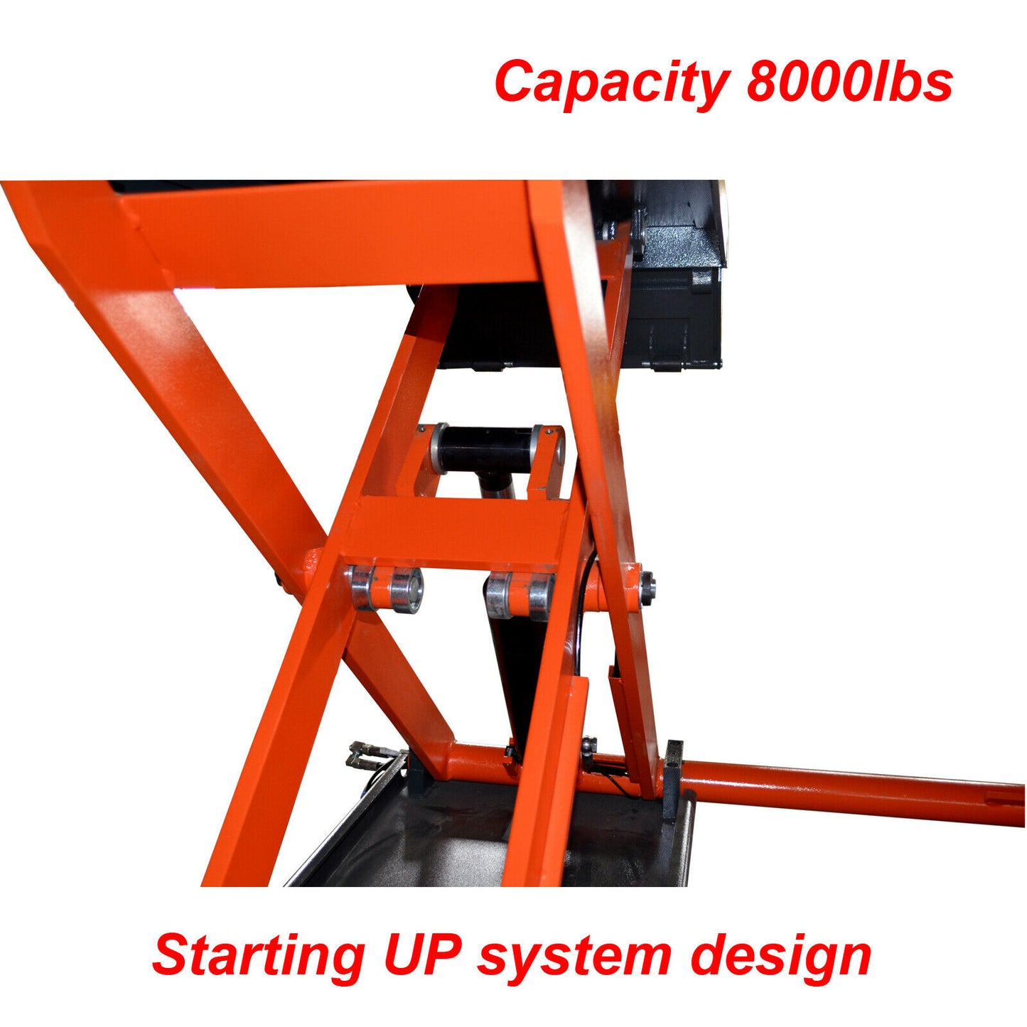 KT-X80 8,000lb Katool Scissor Lift scissor design