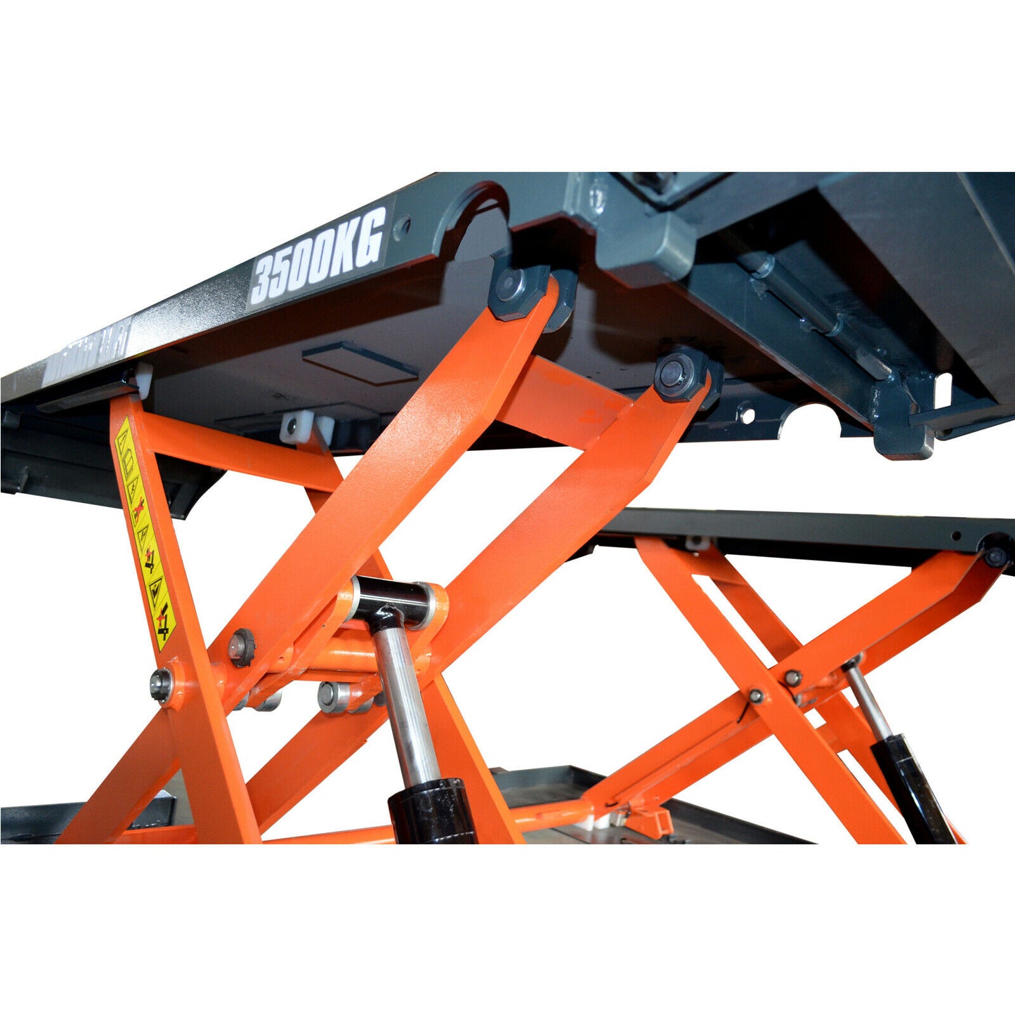 Katool Scissor lift table with '3500KG' capacity label on a white background