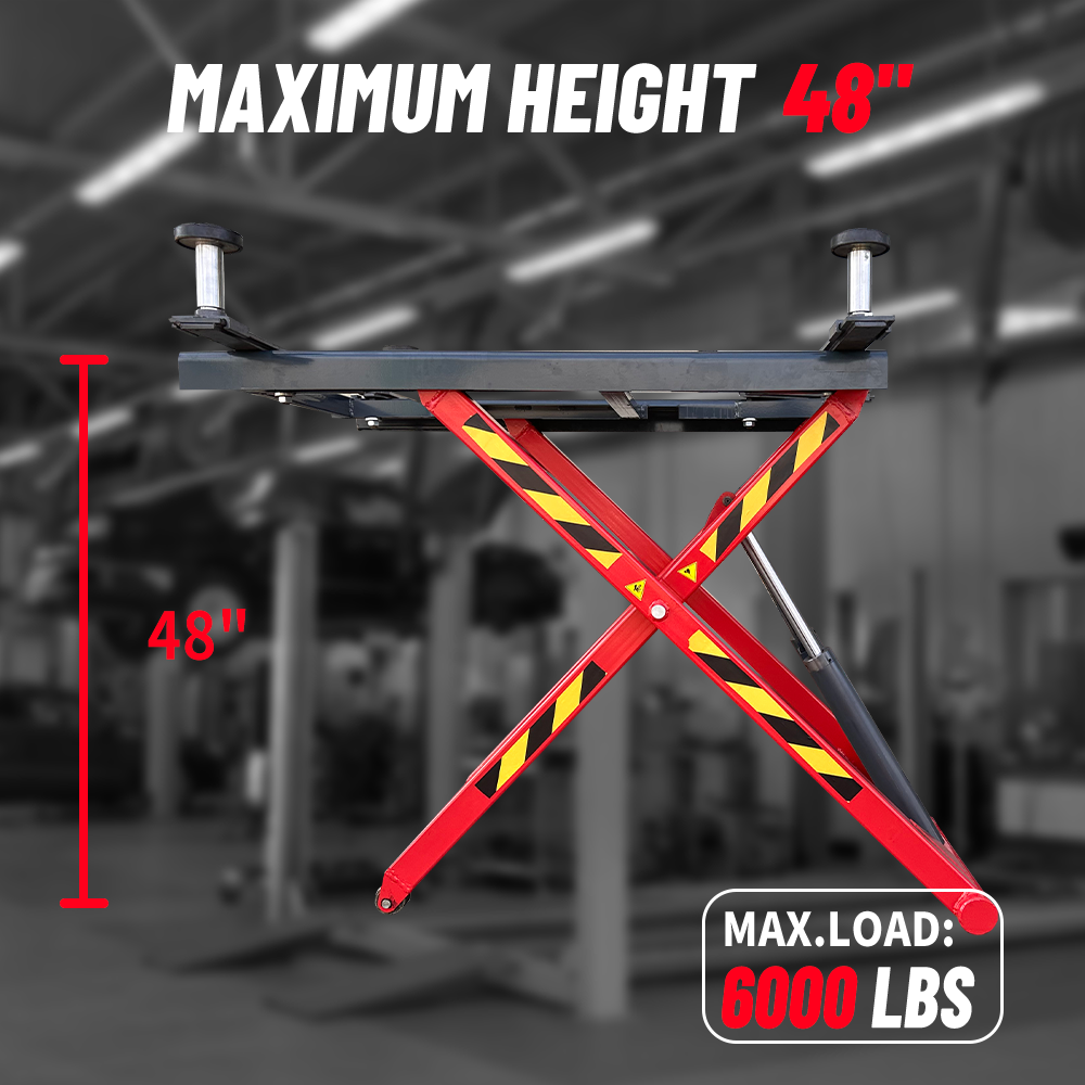 Katool KT-X66 Mid Rise Scissor Lift Max Height
