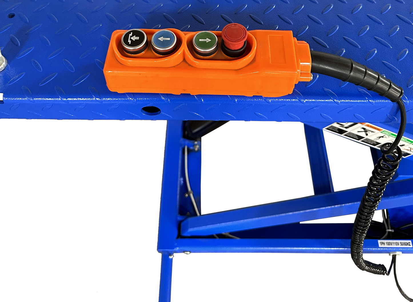 iDEAL M-2200IEH-XR Motorcycle Lift With Motor & Retractable Pump