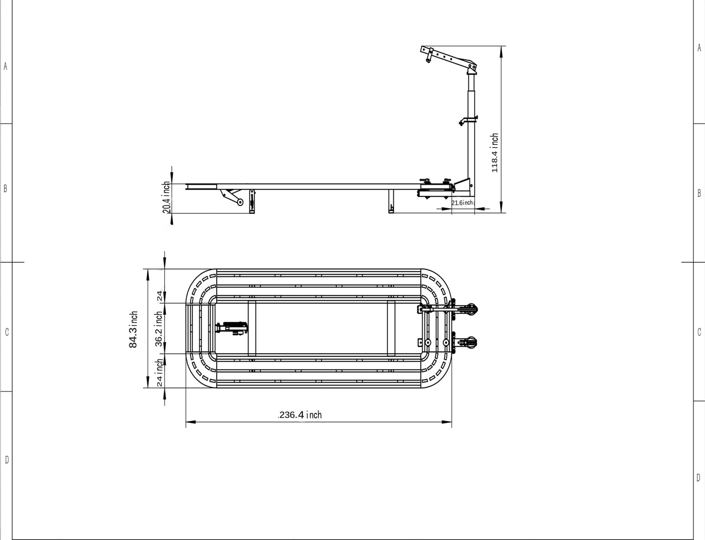 KATOOL KT-198L 18' Long Auto Body Frame Machine With 4 Towers