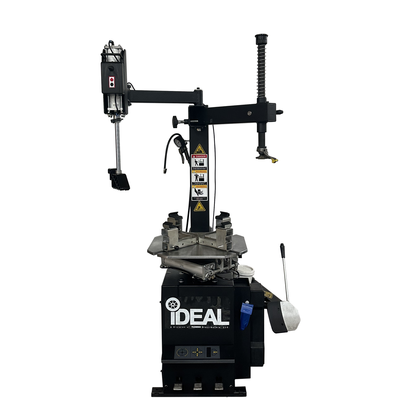 ideal ATV and motorcycle tire changer with assist arm