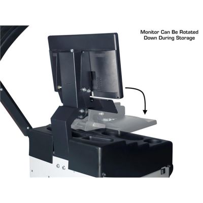 Atlas Platinum PWB90XL 3D Video Wheel Balancer with Laser Line