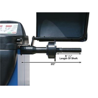 Atlas TC289 Rim Clamp Tire Changer + WB11 Wheel Balancer Combo