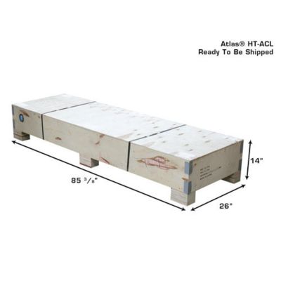 Atlas ACL Air Operated Motorcycle Lift with Roller Plate 1,000lb Capacity