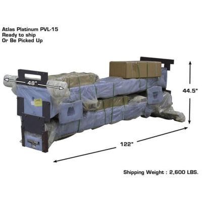 Atlas Platinum PVL15 ALI Certified Commercial Grade Overhead 2-Post Lift 15,000 lb. Capacity