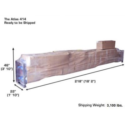 Atlas 414 14,000lb Commercial Four Post Lift