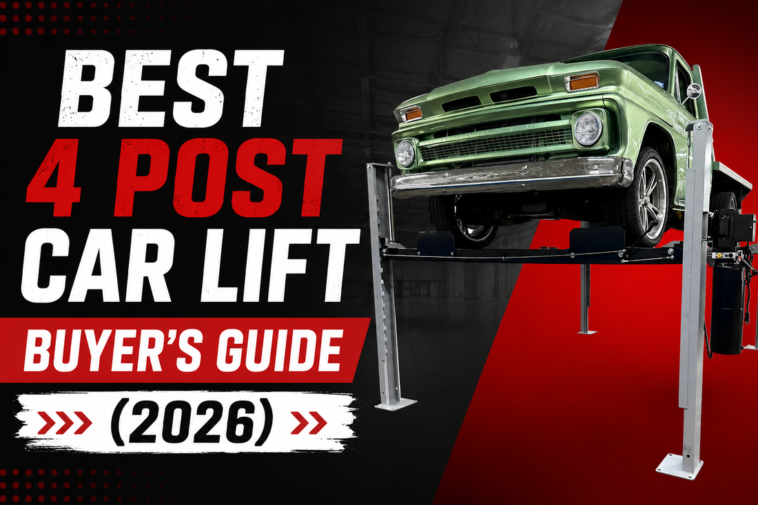 Best 4 Post Car Lift Buyer's Guide (2026) | Storage & Maintenance Lifts