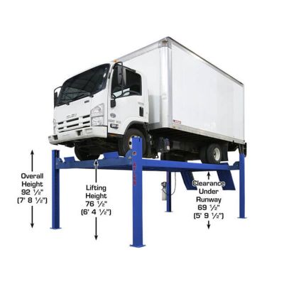 Atlas PVL-14 14000lb ALI Certified Four Post Lift