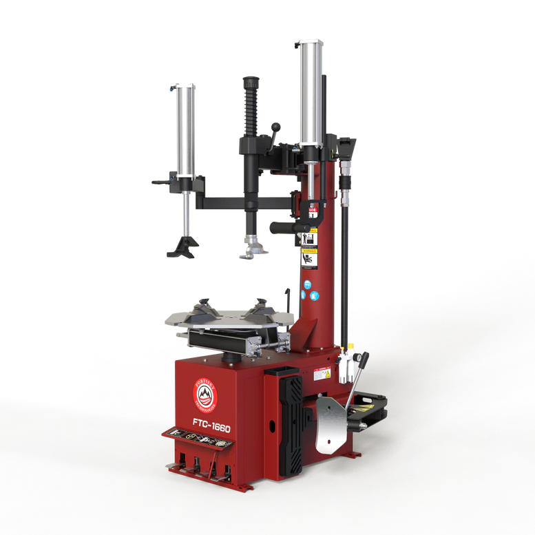 FTC-1660 tire changer with dual assist arms