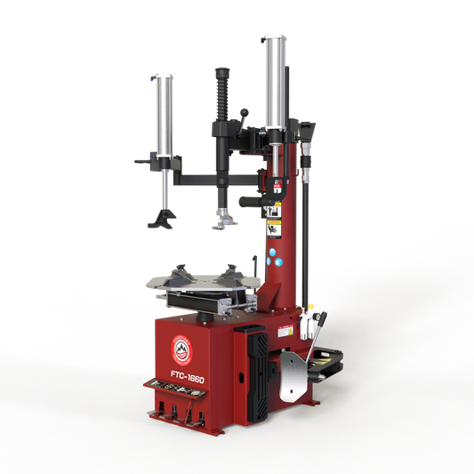 FTC-1660 tire changer with dual assist arms