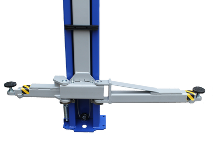 iDEAL TP10KAC-DX ALI Certified 10,000lb Clear Floor Two Post Lift - Bi-Symmetric Arms