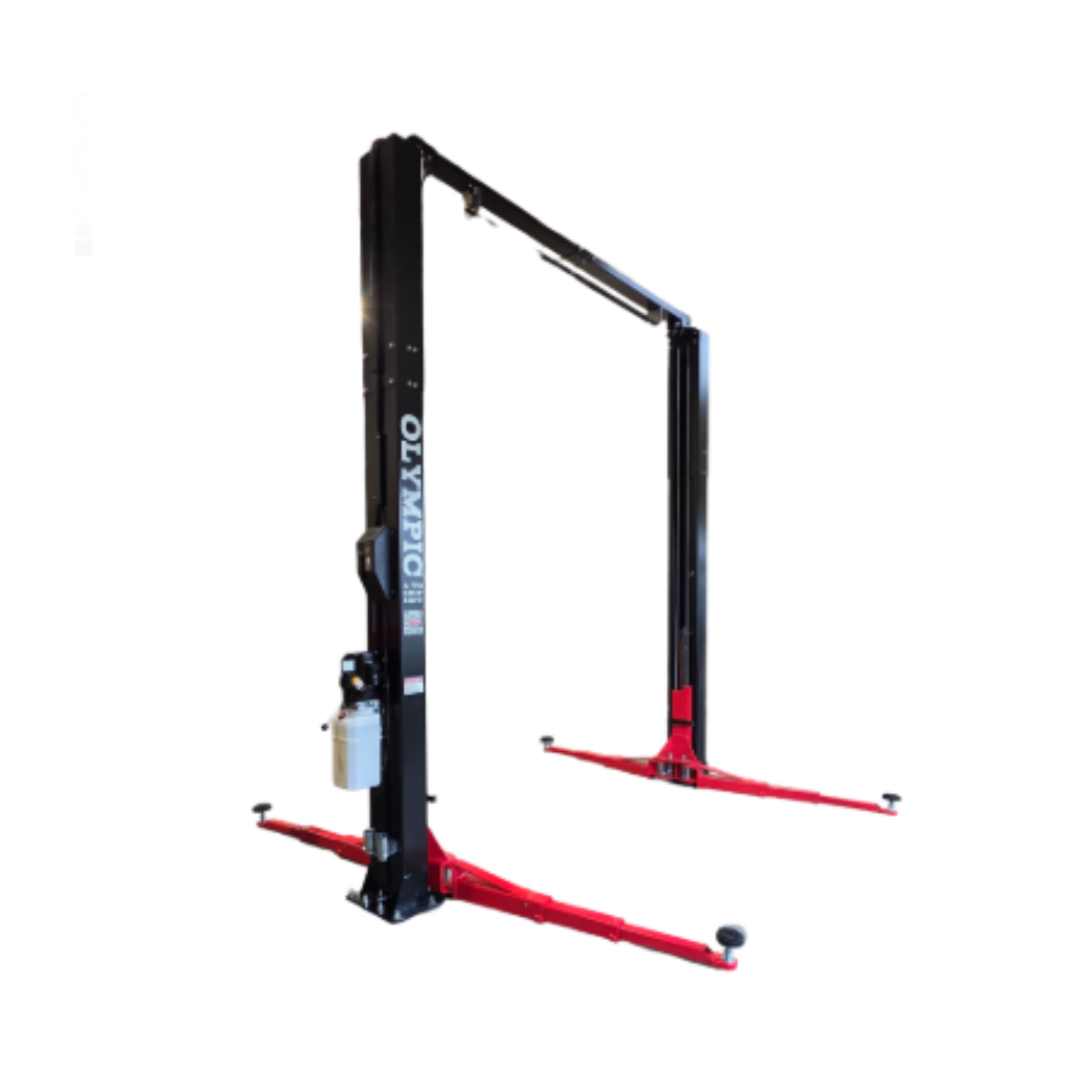 Olympic 2PCFXL-10 10,000‐lb. Symmetric Clear floor Two Post Lift