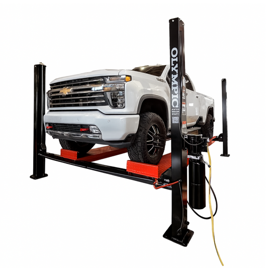 Olympic 4PXL-10 “The Dually” Portable 10,000 lb. Maintenance & Storage Four Post Lift