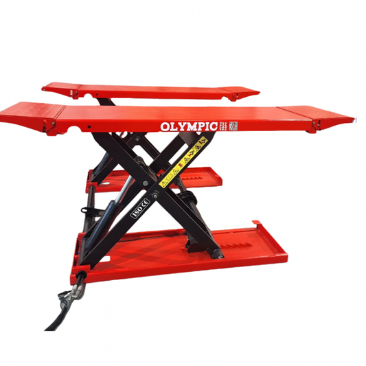 Olympic MRSL-75 7,500 Portable Mid-Rise Scissor Lift With Dual Cylinders