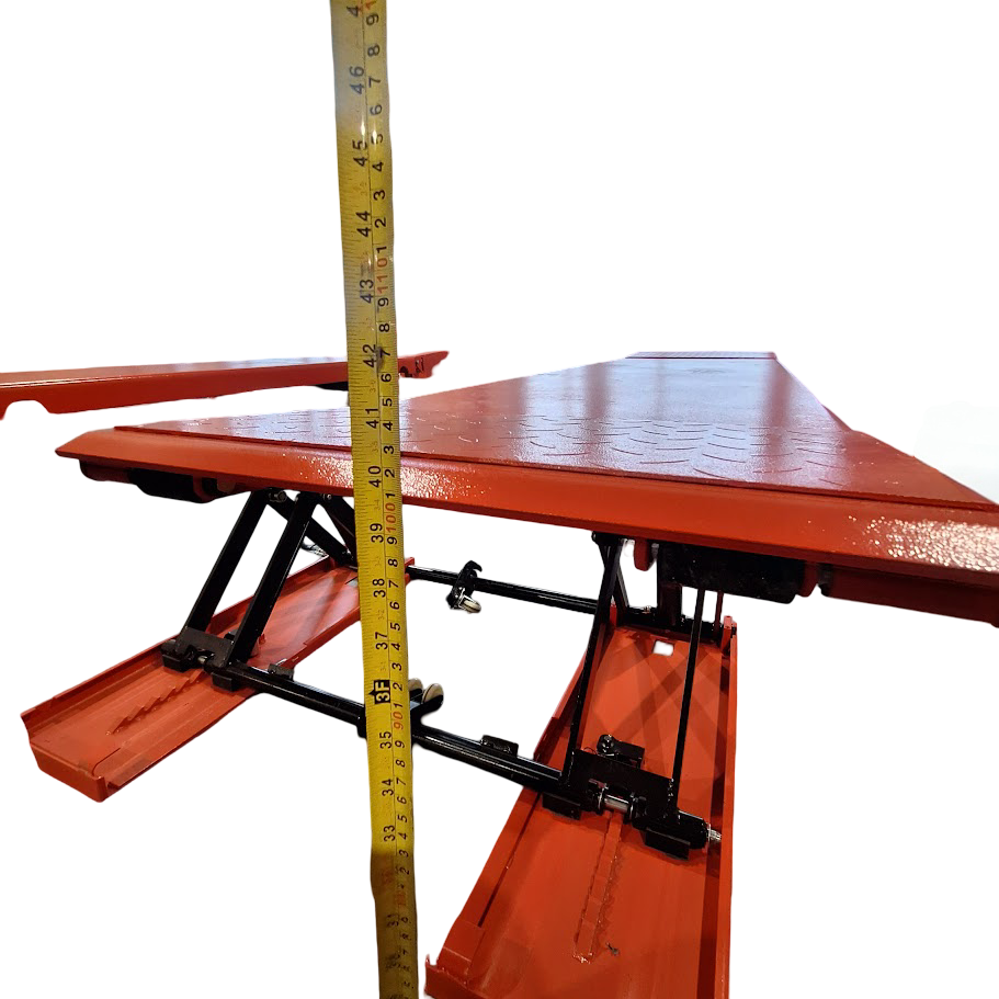 Olympic MRSL-75 7,500 Portable Mid-Rise Scissor Lift With Dual Cylinders