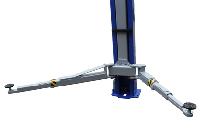 iDEAL TP10KAC-DX ALI Certified 10,000lb Clear Floor Two Post Lift - Bi-Symmetric Arms