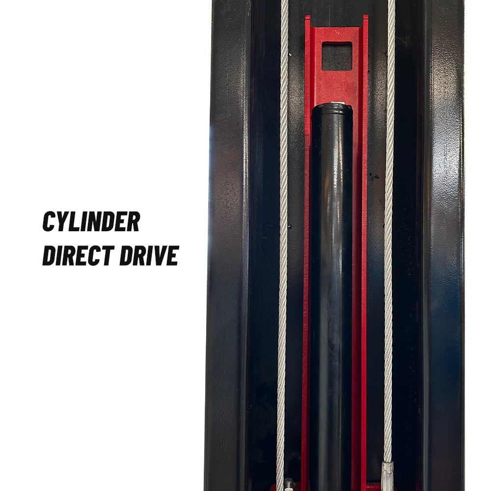 KATOOL KT-M150D 15000 lbs. Clear Floor Two Post Lift Single Lock Release