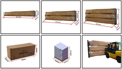 AMGO 407-P 7,000lb Storage Four Post Lift