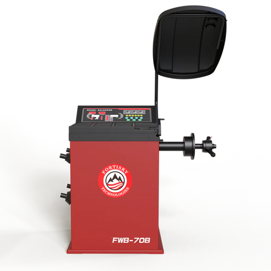 fortisky fwb-70b wheel balancer with hood