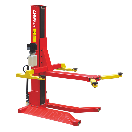 AMGO SML-7 Portable single post lift