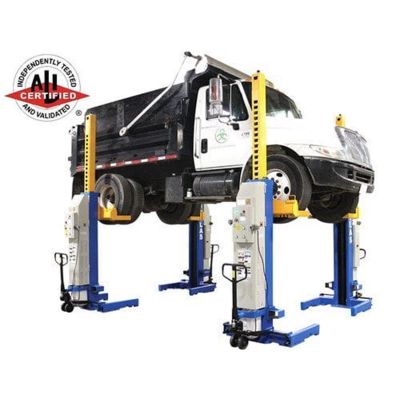 Atlas 4030BC ALI Certified 66,000lb Capacity Battery Powered Mobile Column Lift System