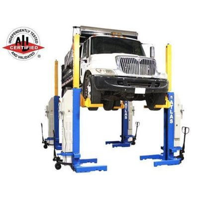 Atlas 4034BC ALI Certified 74,000 lb. Capacity Battery Powered Mobile Column Lift System
