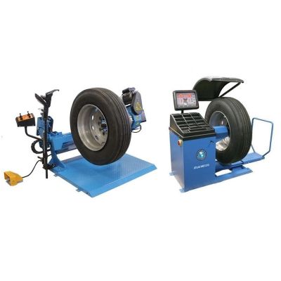 Atlas Equipment TC305A Tire Changer+WBT210 Wheel Balancer Combo