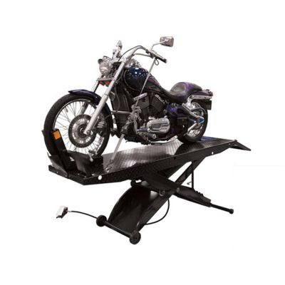 Atlas ACL Air Operated Motorcycle Lift with Roller Plate 1,000lb Capacity