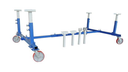 adjustable auto body cart by ideal