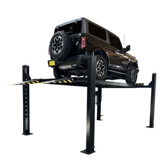 Tuxedo FP9K-DX-XLT 9,000lb Four Post Lift - Extra Length / Height