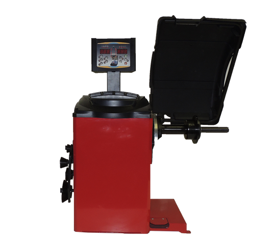 tuxedo cb66-VE wheel balancer with hood