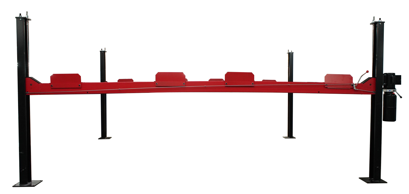 Triumph NSS-9 9,000lb Double Car Lift Four Post - NSS-9DW