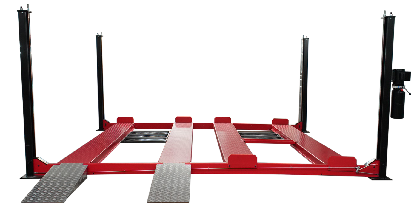 Triumph NSS-9 9,000lb Double Car Lift Four Post - NSS-9DW