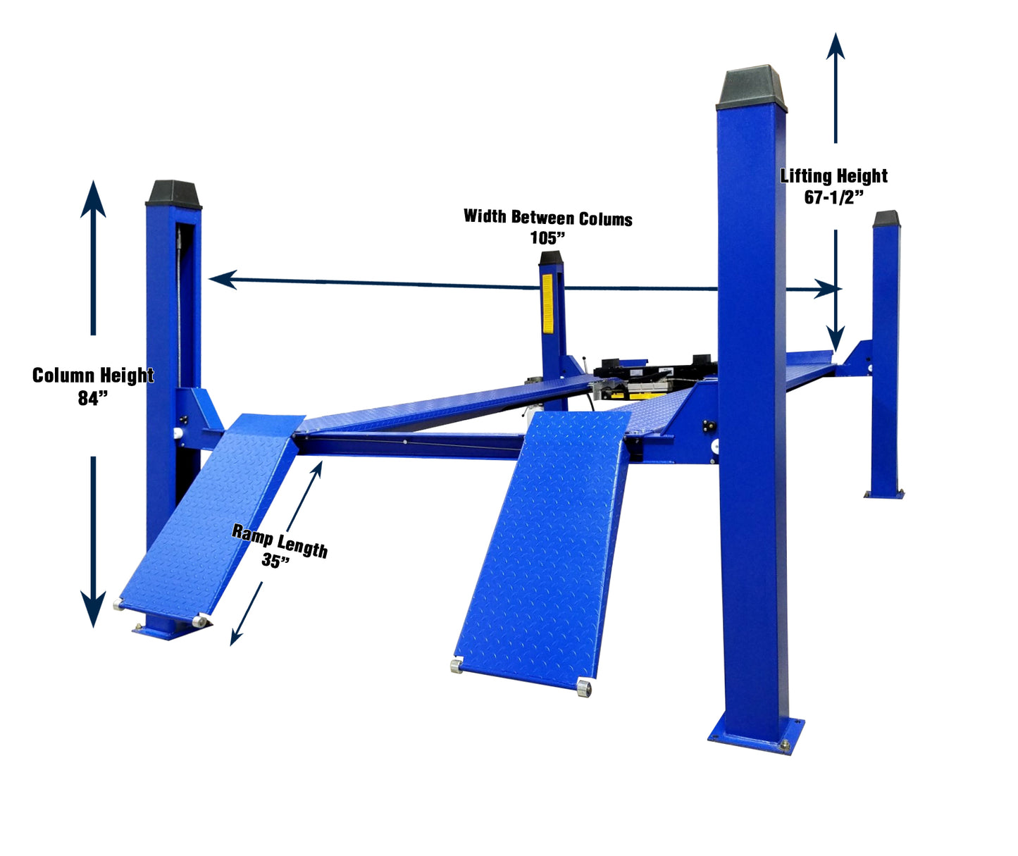 Tuxedo FP12K-K 12,000lb Four Post Lift