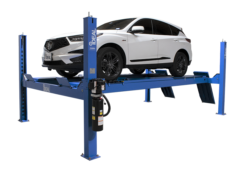 iDeal 14,000lb Four Post Alignment Lift - FP14KAC-X (Cable Pull)