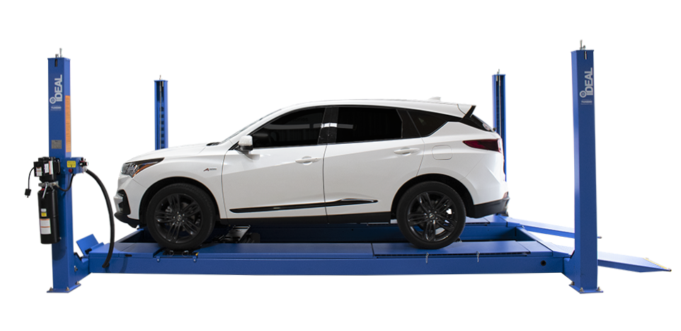 iDeal 14,000lb Four Post Alignment Lift - FP14KAC-X (Cable Pull)