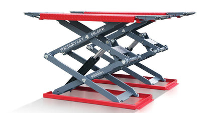 Fortisky FSL-FR90 Full-Rise Scissor Lift 9000lbs 72" Electric Lock Release