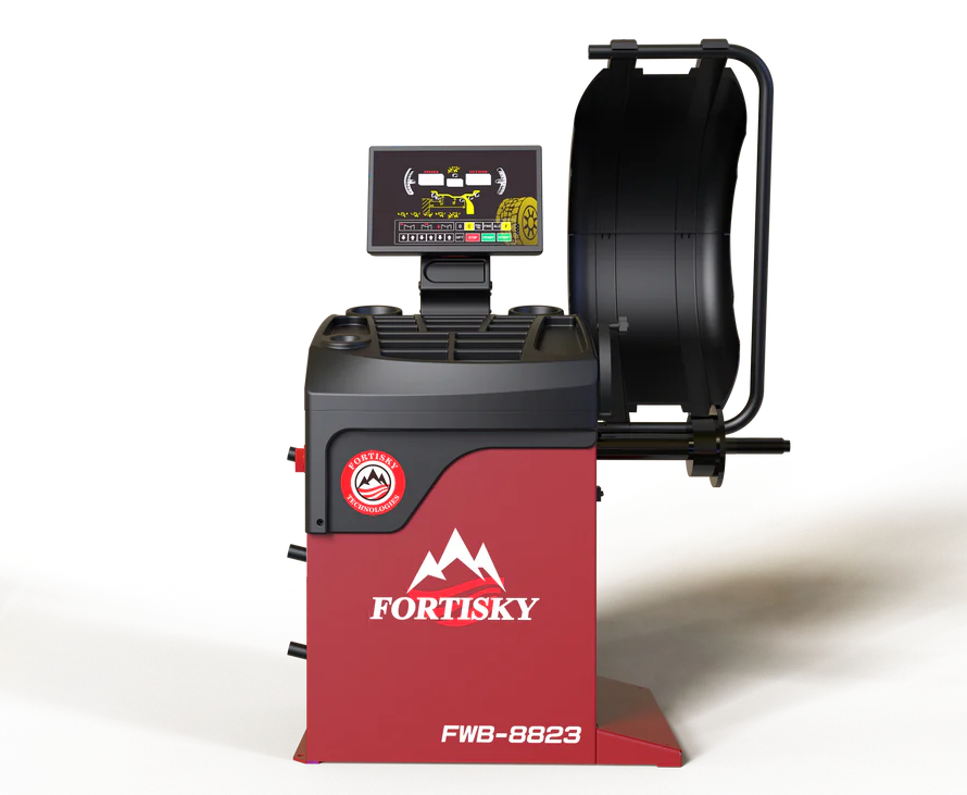 Fortisky FWB-8823 2D Car Wheel Balancer Self-Calibration w/Laser Light