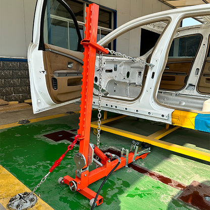 KATOOL KT-YA260 Auto Body Dent Removal Tool Pulling Machine working on a car