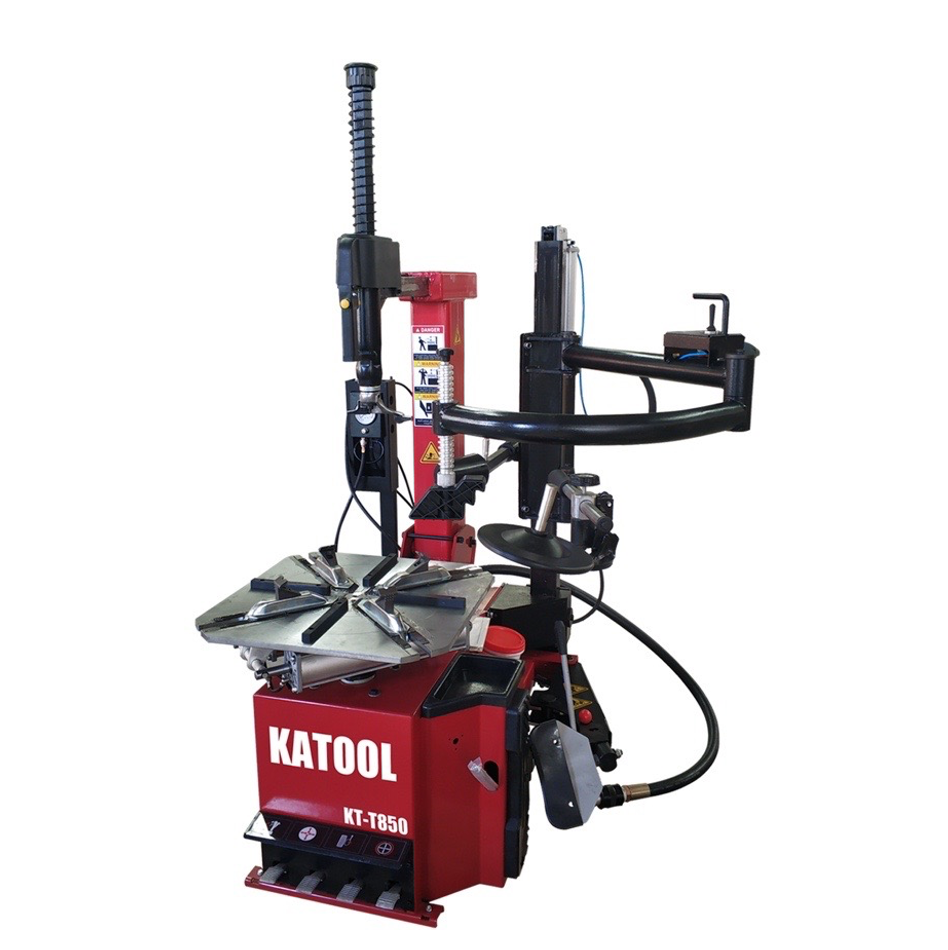 Katool tilt back tire changer machine on a white background