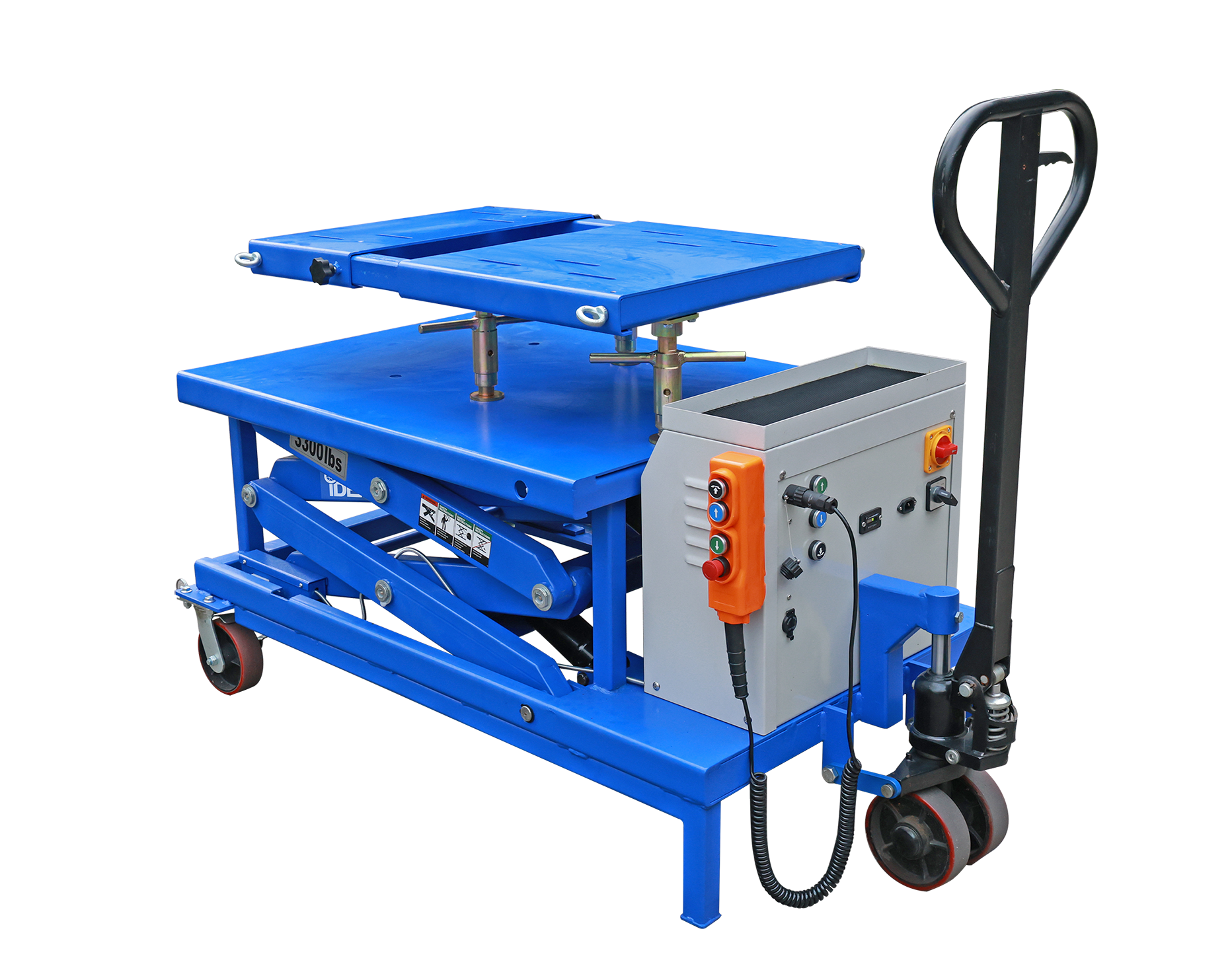 iDeal Lift Table Power Train / DC Battery Operated 3,300lb Capacity - LT-PT3300DC-X