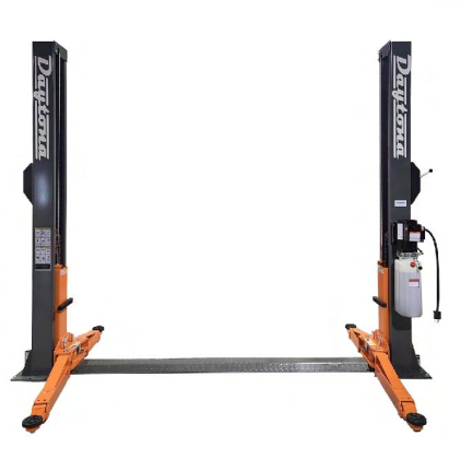 Daytona LTPF12 12,000LB Capacity Baseplate Two Post Lift
